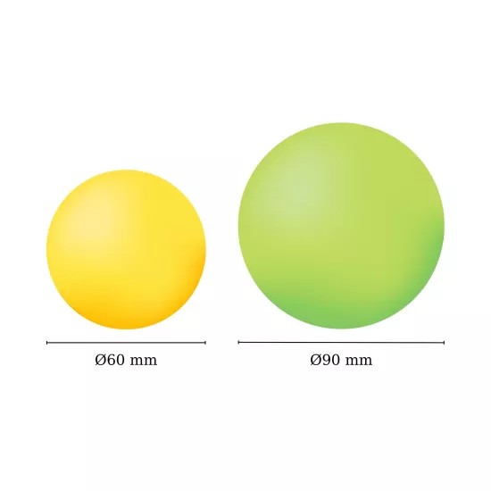 Oyun Havuzu Topları 90 mm 250 adet - Şeffaf