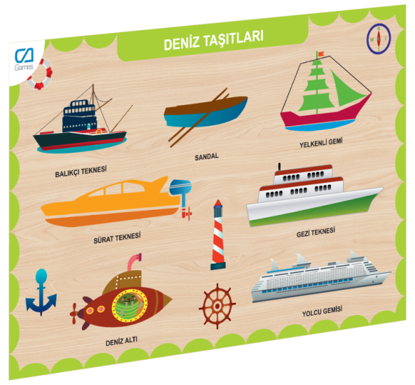CAAHS-3201 CAMES AHŞAP DENİZ TAŞITLARI BUL-TAK