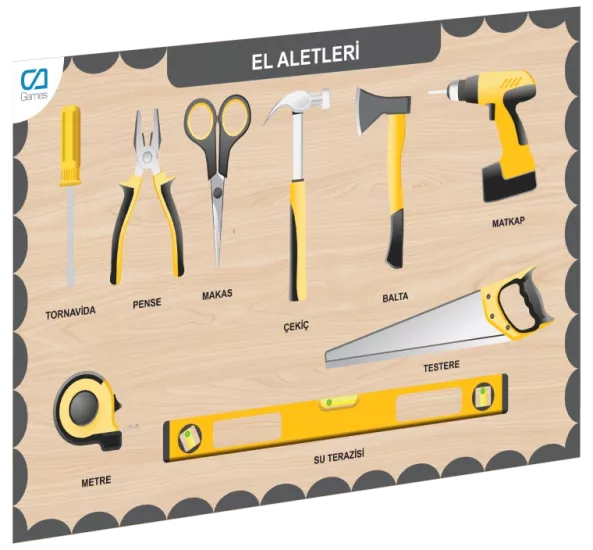 AHŞAP EL ALETLERİ BUL-TAK
