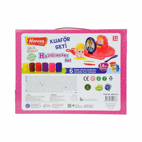ERN-576 HEROES KUAFÖR OYUN HAMURU SETİ
