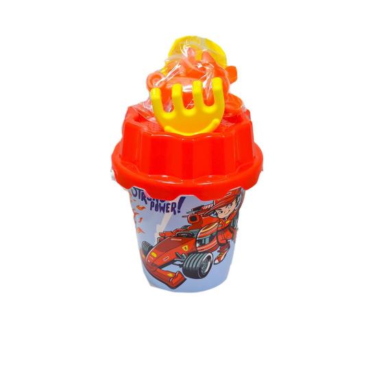 ERN-887 Hereos Toys  Büyük Boy  Resimli  Kova Figürlü - Eren Oyuncak