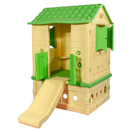 King Ev İki Kapılı Kaydıraklı Yeşil