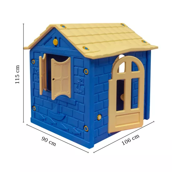 King Ev Tek Kapılı Oyun Evi Yeşil