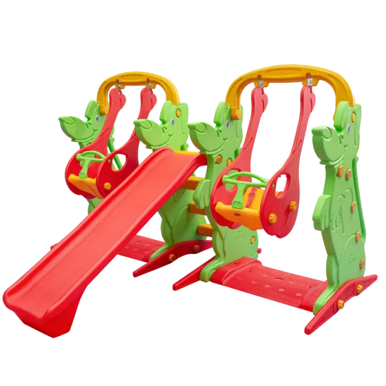 Kaydıraklı Salıncak Set B Yeşil