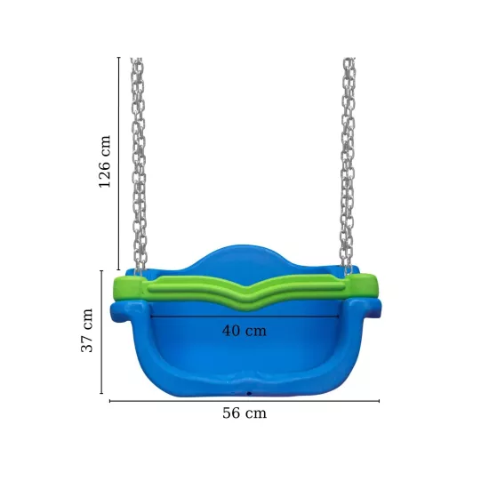 Zincirli King Salıncak Mavi