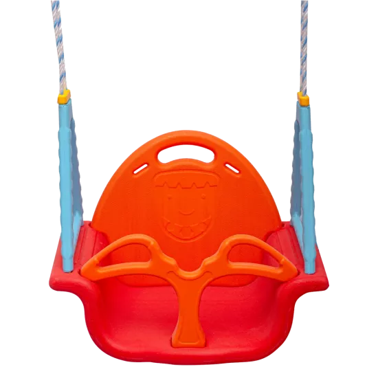 İpli Boncuk Salıncak Kırmızı