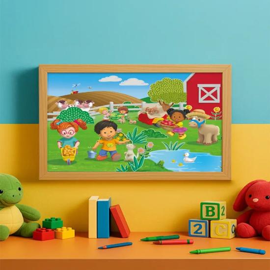 LP 709 FISHER PRİCE LITTLE PEOPLE 50 PARÇA