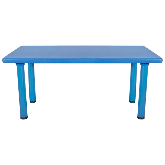 Kral Masa Metal Ayaklı Mavi