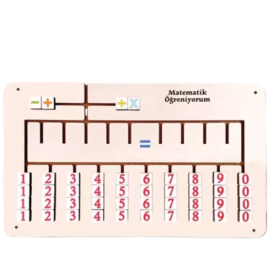 Matematik Öğreniyorum Duvar Oyunu