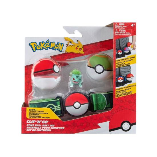 POK 95283-Q Pokemon Clip ’n’ Go Pokeball Kemer ve Figür Seti