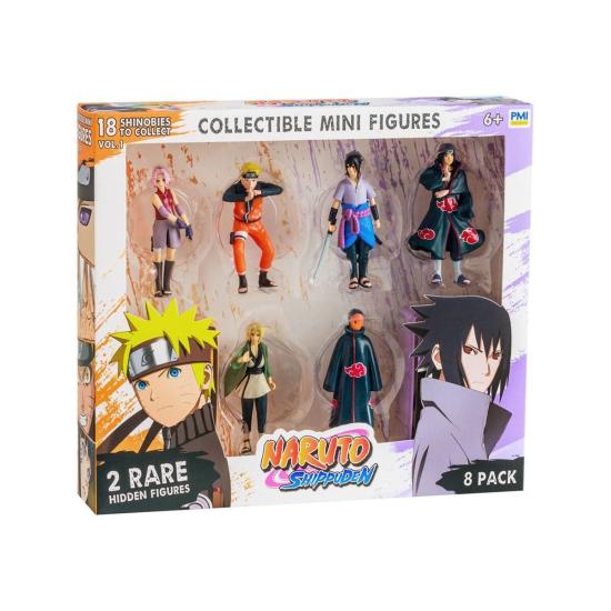 PMI NSH2070S NARUTO 8Lİ KOLEKSİYON FİGÜR SETİ ASORTİ