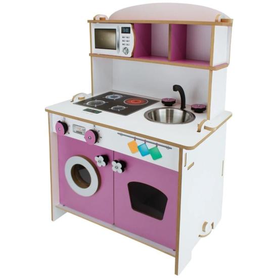 T1004 ÇOCUK OYUN MUTFAĞI PEMBE