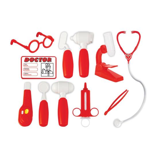 03 310 DOKTOR SETİ ÇANTALI KIRMIZI