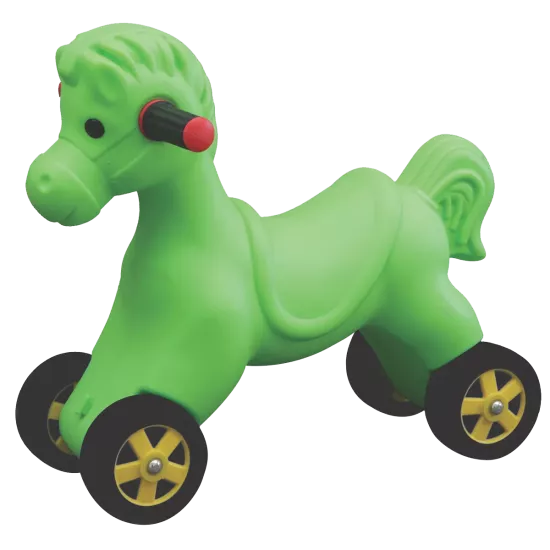 Tekerlekli Truva At Yeşil