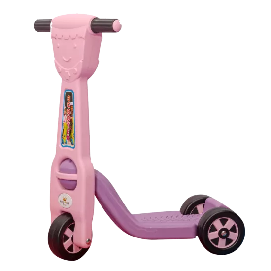 Süper Scooter 3 Tekerlekli Pembe