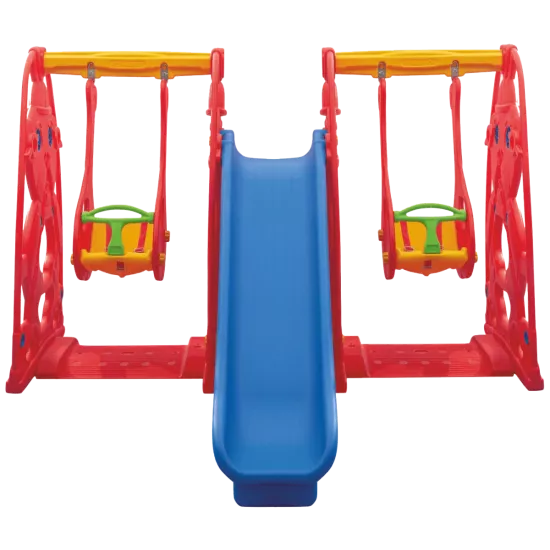 Sevimli Teddy Kaydıraklı Salıncak Set B