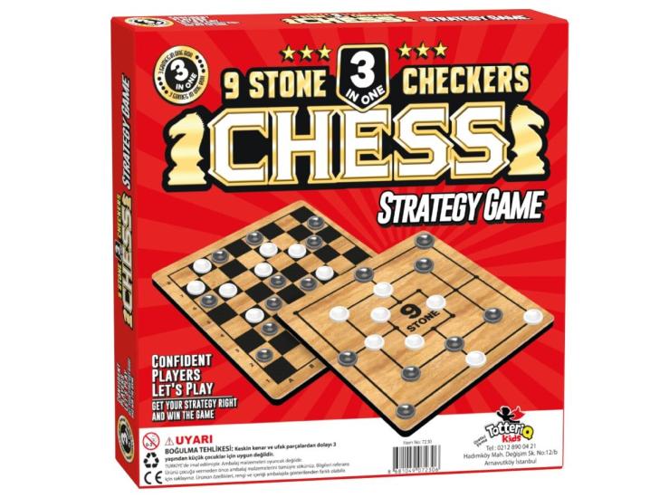 8225 SATRANÇ 9 TAŞ DAMA