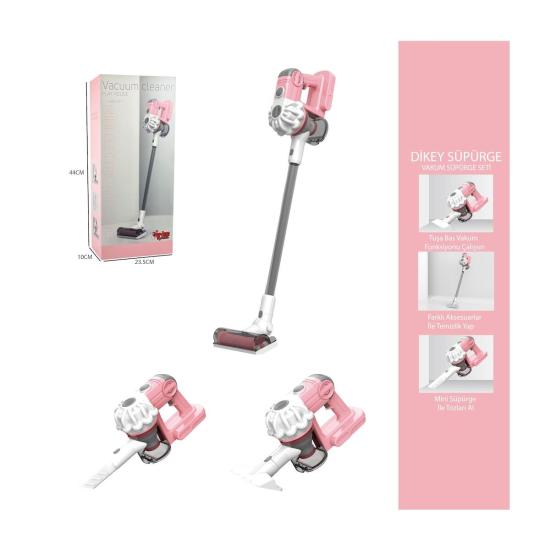LS8807C - Vardem Dikey Elektrik Süpürgesi Pembe 3 in1  Kapalı Kutu