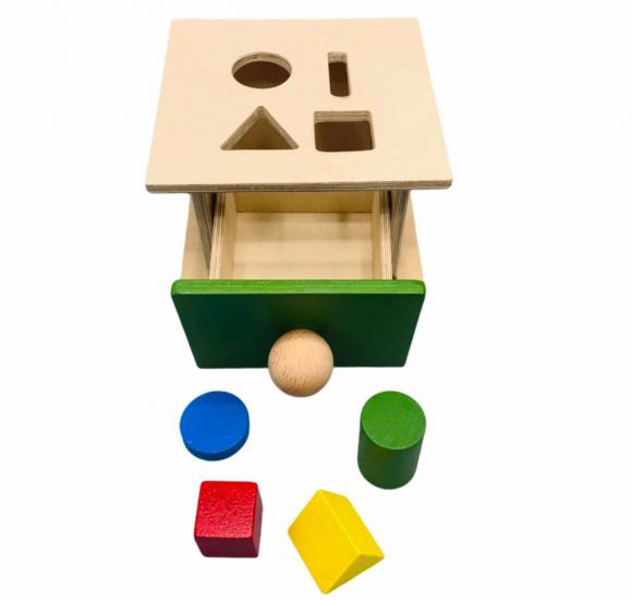 Montessori Toddler Çekmeceli 4’lü Karar Kutusu
