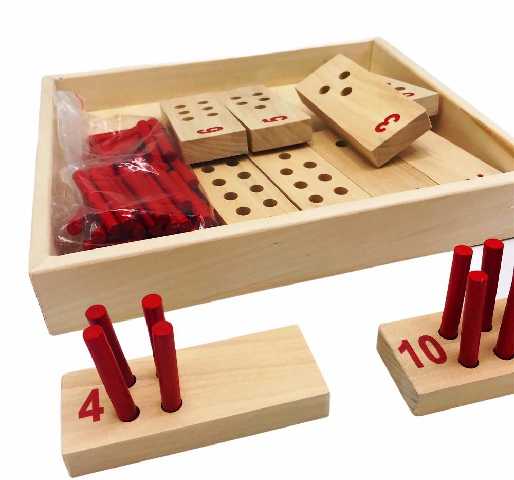 Montessori Kırmızı Sayı Çubukları